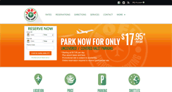 Desktop Screenshot of joesairportparking.com